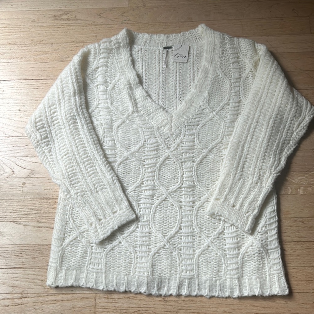 Free People Loose Knit Sweater size S
